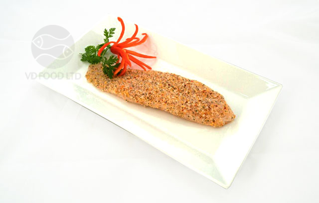 PANGASIUS BREADED (RAW,PRE-FRIED)