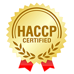 HACCP 保証付き