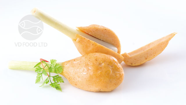 PANGASIUS SHRIMP ROLLED WITH LEMON GRASS